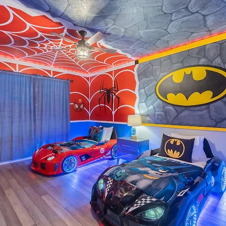 Thematic House W Private Pool Spa Game Room
